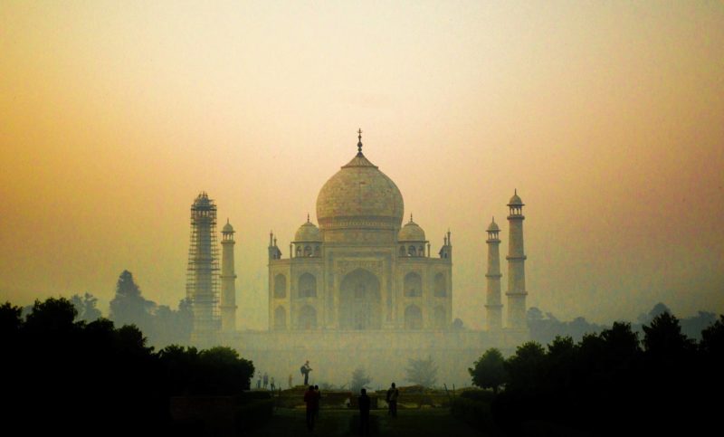 taj mahal, péril, pollution, inde